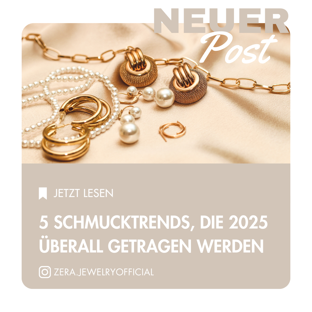 5 Schmucktrends, die 2025 überall getragen werden