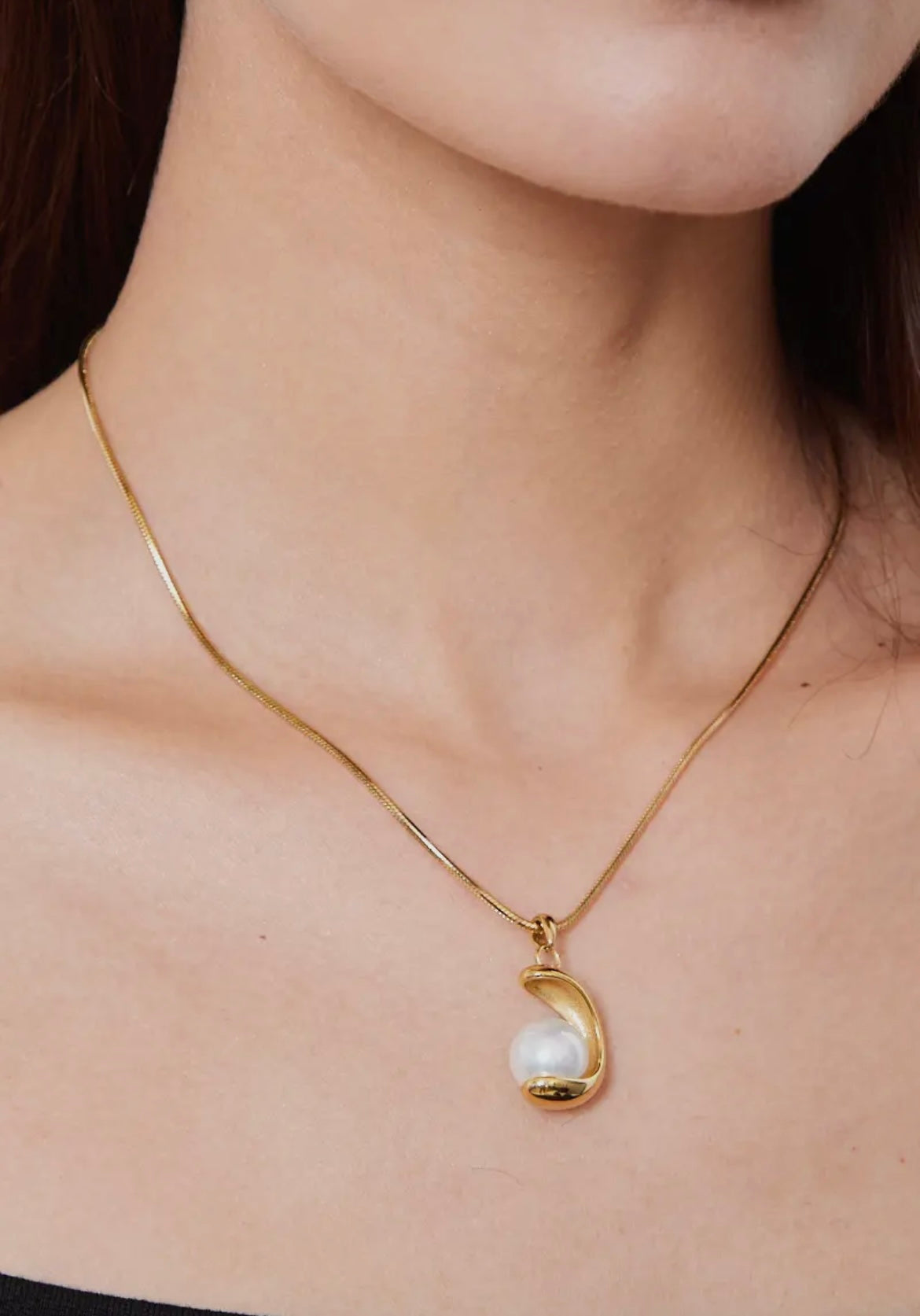 Pearl Cradle Kette