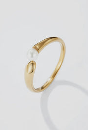 Pearl Orbit Ring