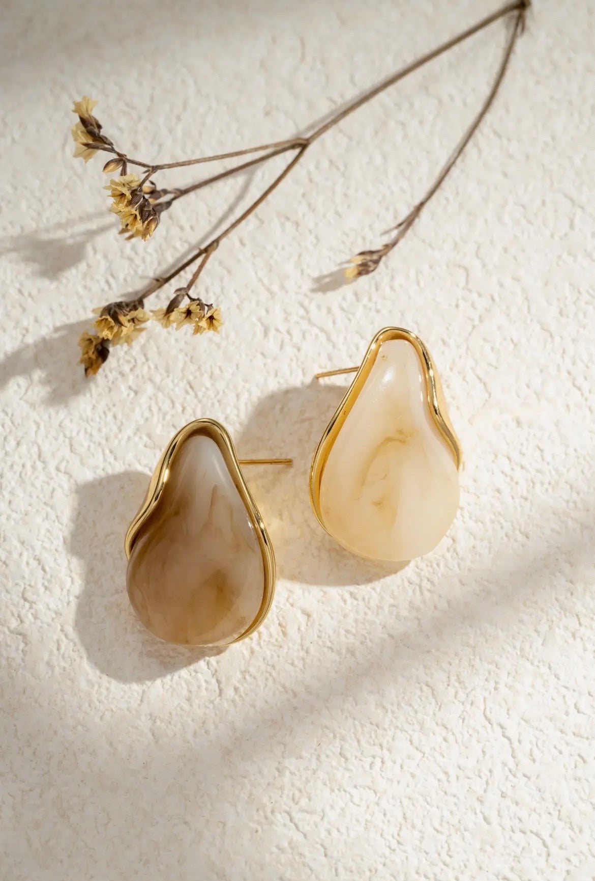 Ivory Drop Ohrstecker