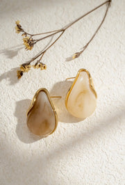 Ivory Drop Ohrstecker