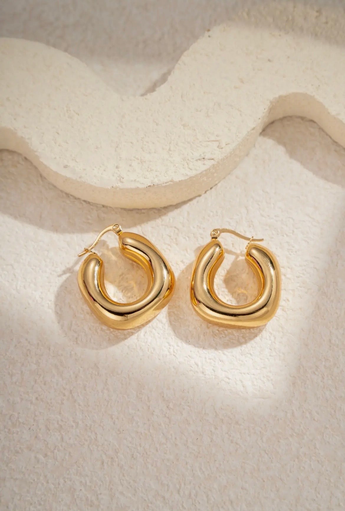 Bold Gold Hoops