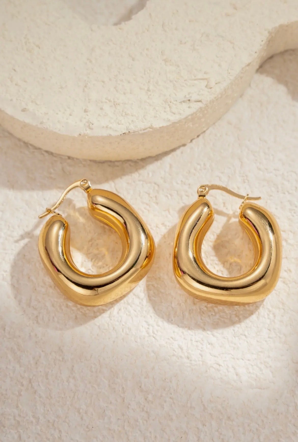 Bold Gold Hoops